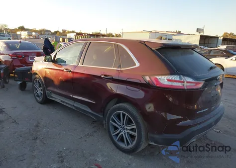 2021 Ford Edge Titanium z USA, uszkodzony, nr VIN 2FMPK3K91MBA02927